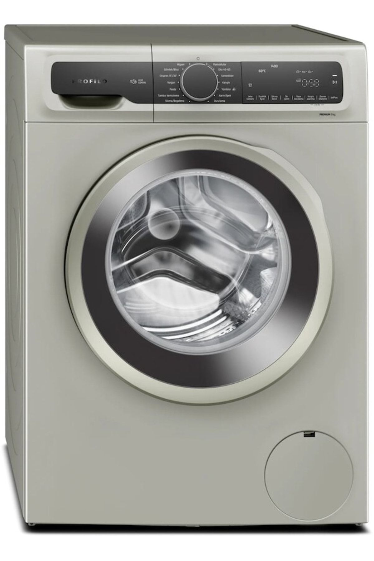 Cga244xstr 1400 Devir 9 Kg Çamaşır Makinesi Inox