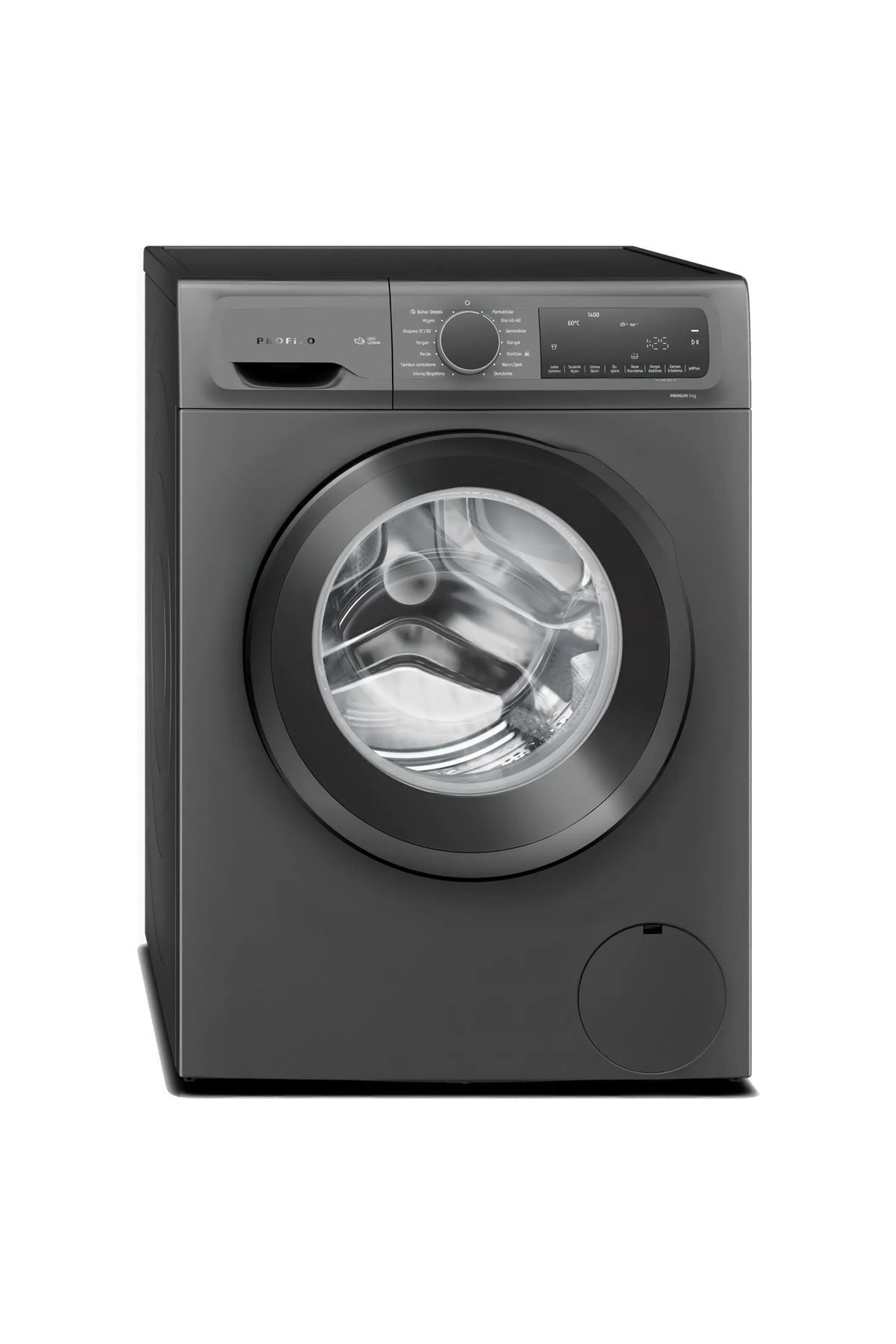 CGA244ZRTR A Enerji Sınıfı 9 kg 1400 Devir Çamaşır Makinesi Siyah