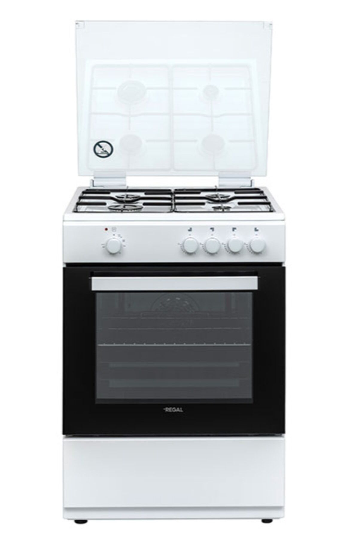 SF 5360 Beyaz Ocaklı Fırın