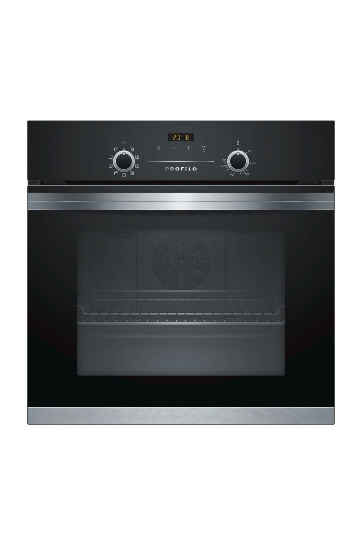 Frma325s 66 Lt 6 Program Ankastre Fırın Siyah