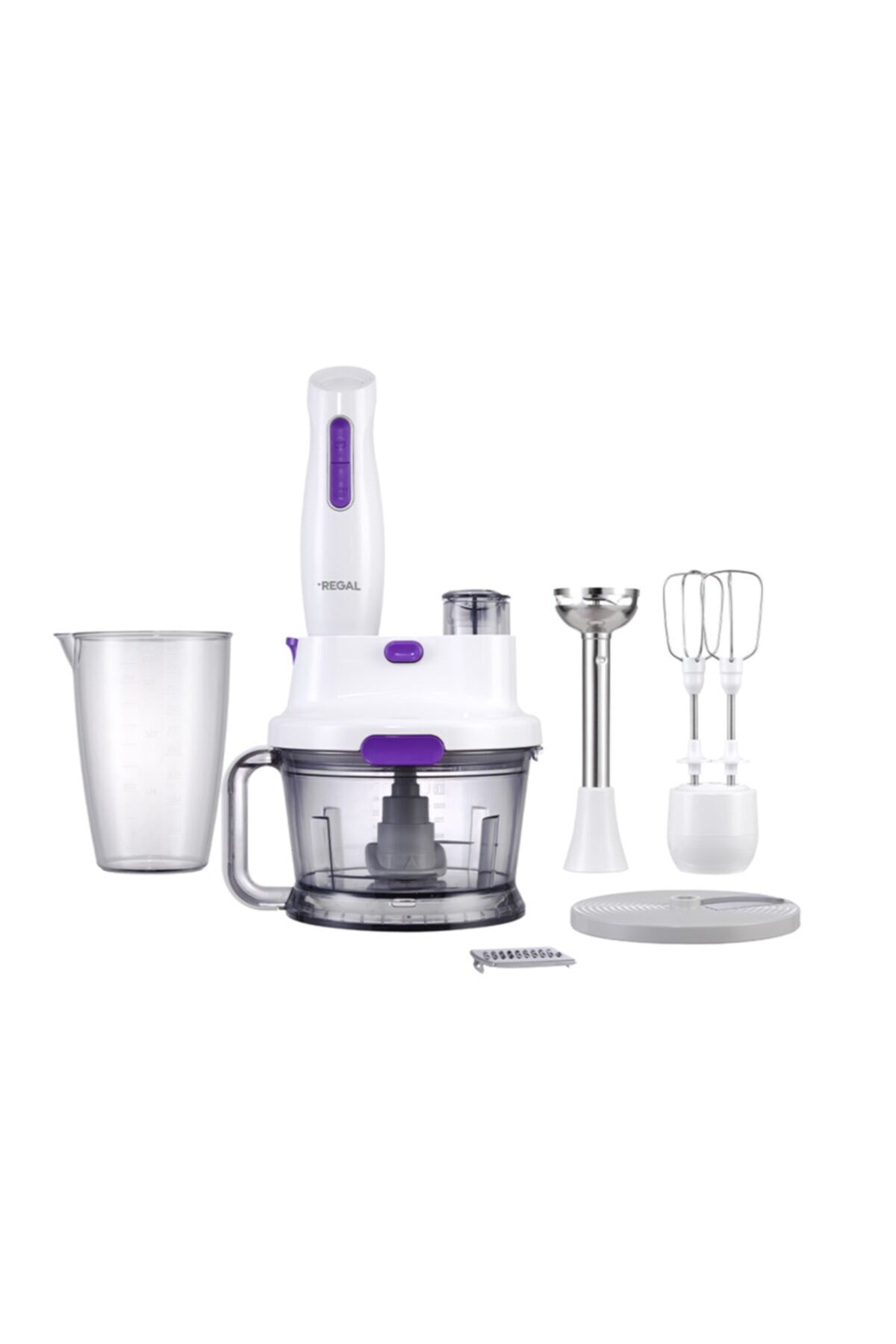 Multi Blender Set Rmbs 1000 B Beyaz-Mor