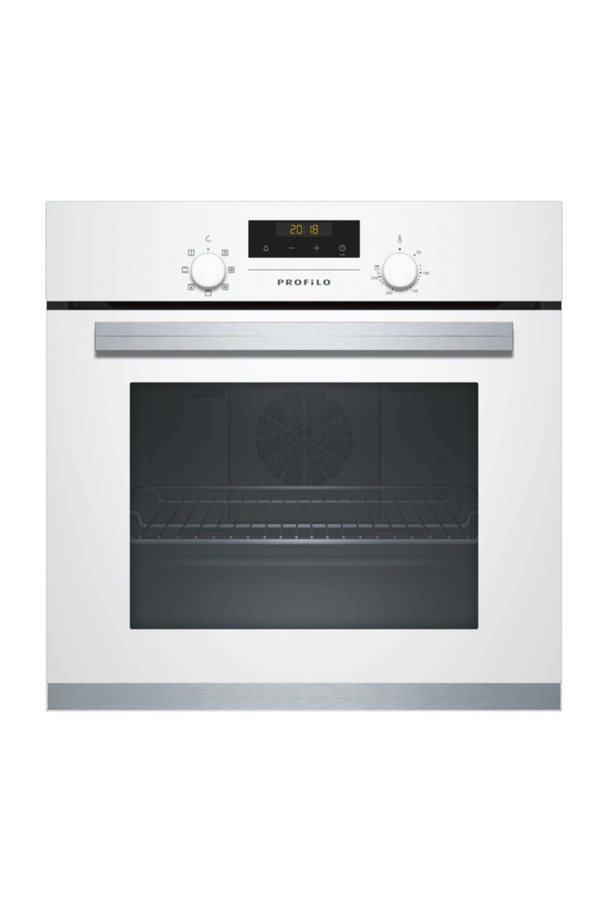 FRTA124B 6 Program Multifonksiyonel Ankastre Fırın, Beyaz