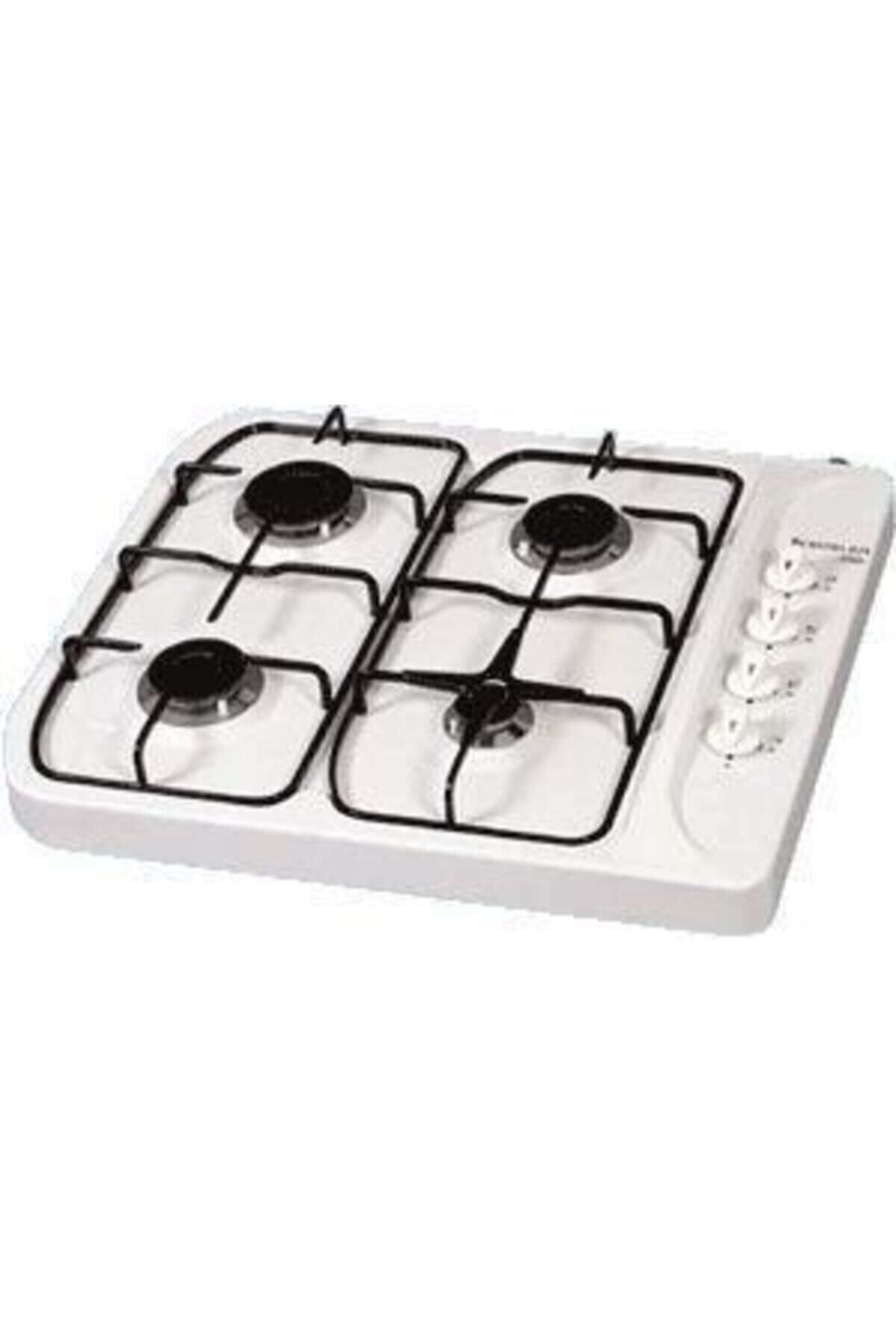 Sso-2126 Beyaz Emaye Set Üstü Ocak Doğalgazlı