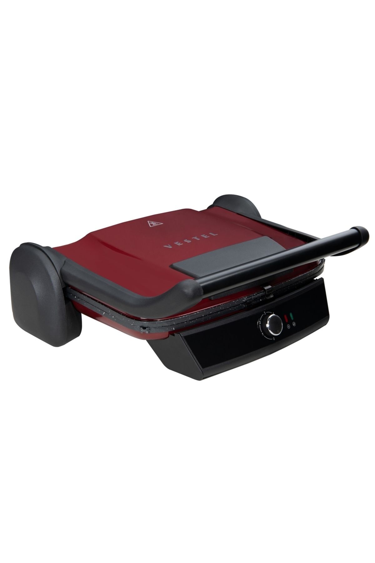 Retro T7000 Siyah Tost Makinesi Bordo