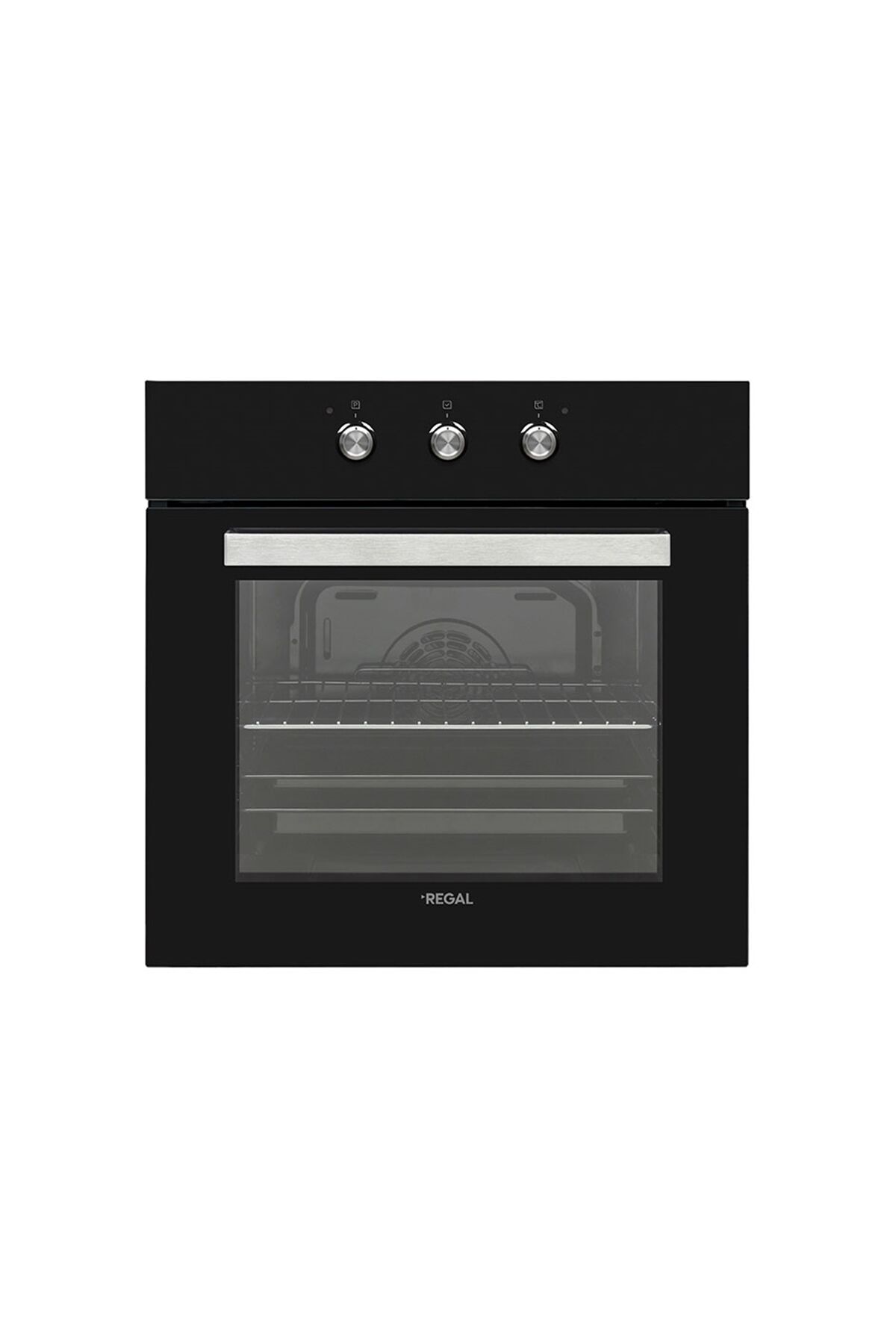 AF 7665 SC Ankastre Fırın Siyah