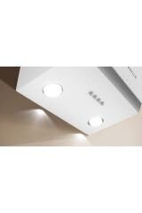 DVK6J320 Beyaz Cam Duvar Tipi Davlumbaz Beyaz