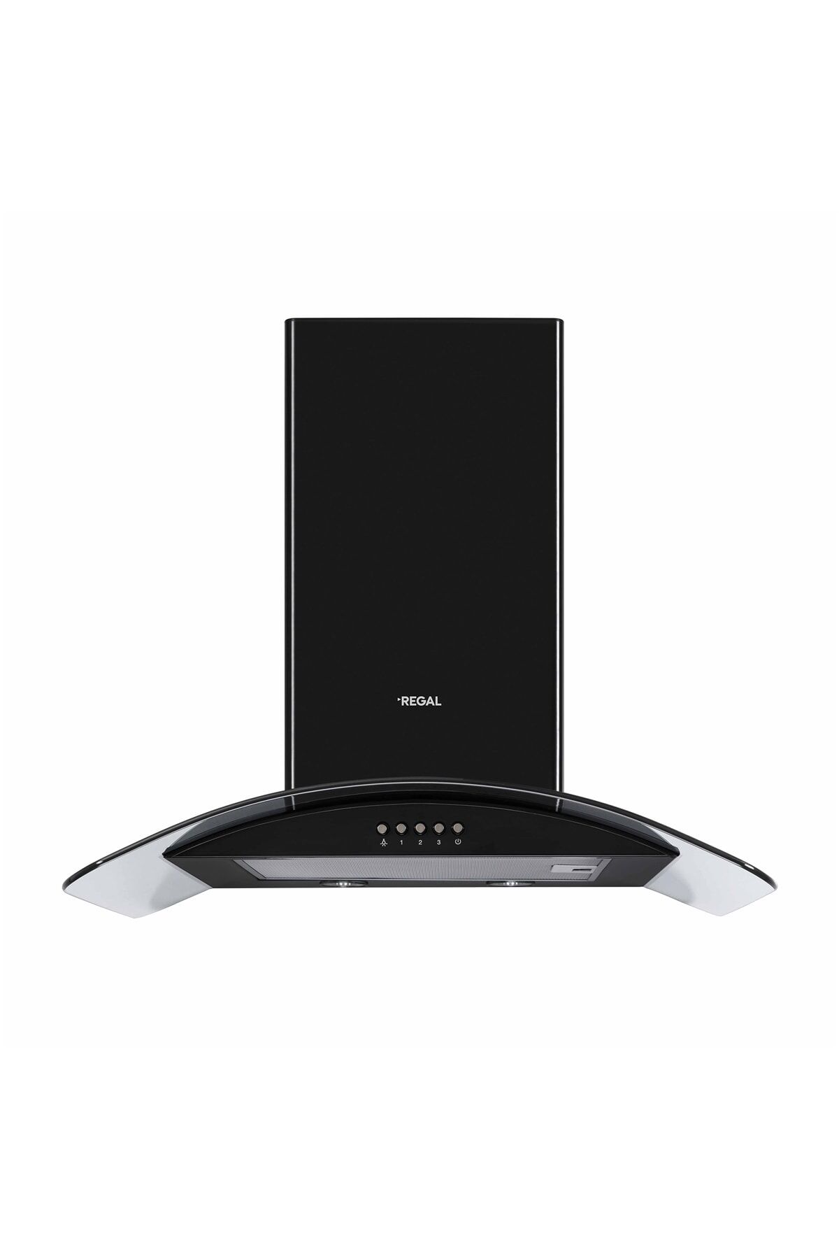 AD 6061 SC Ankastre Davlumbaz Black