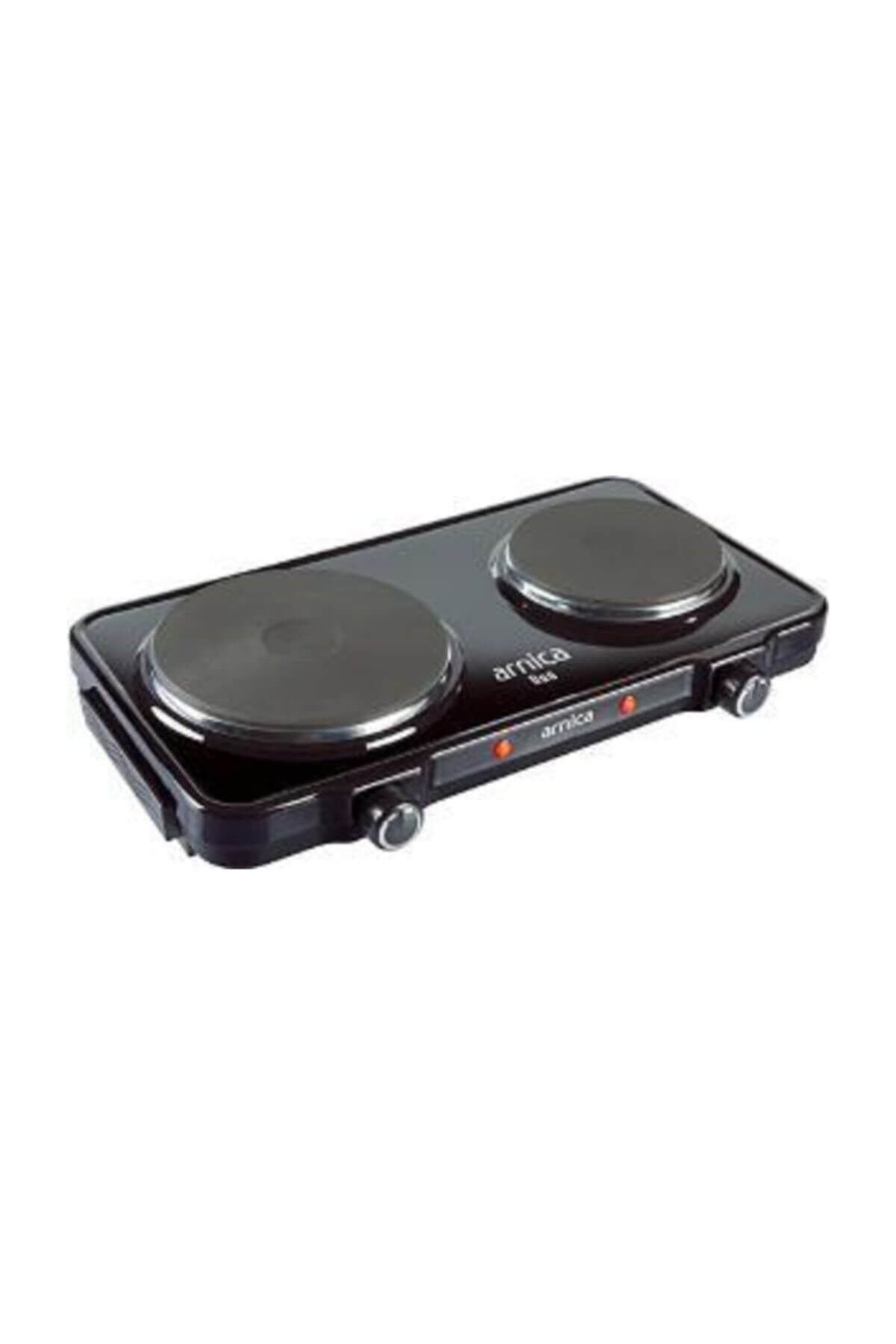 Duo GH25040 Çiftli Elektrikli Ocak Siyah