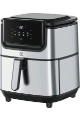E6AF1-6ST Sıcak Hava Fritözü Airfryer, 7 Lt Sepet Kapasiteli, 5.4 Lt Kızartma Kapasiteli Gri