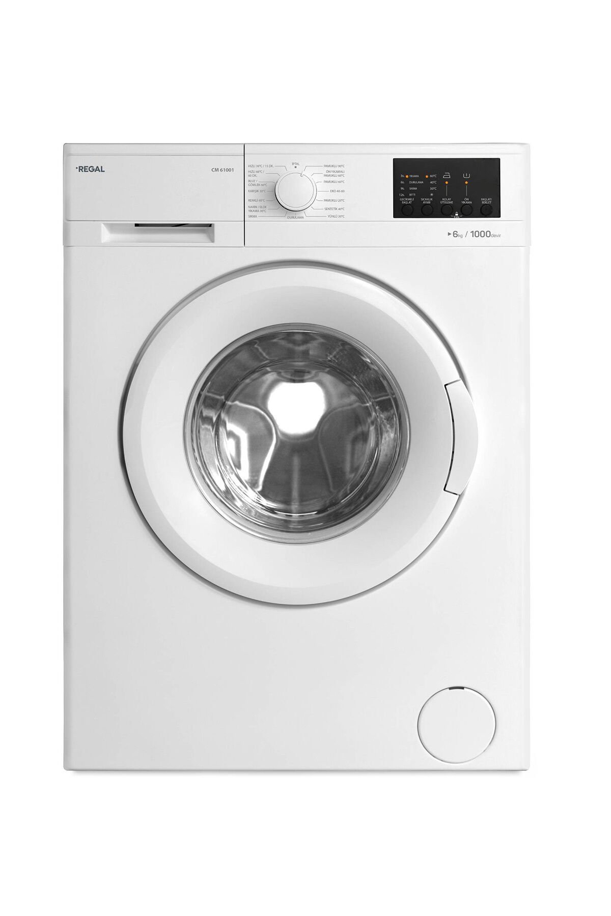 CM 61001 6 Kg 1000 Devir Çamaşır Makinesi Beyaz