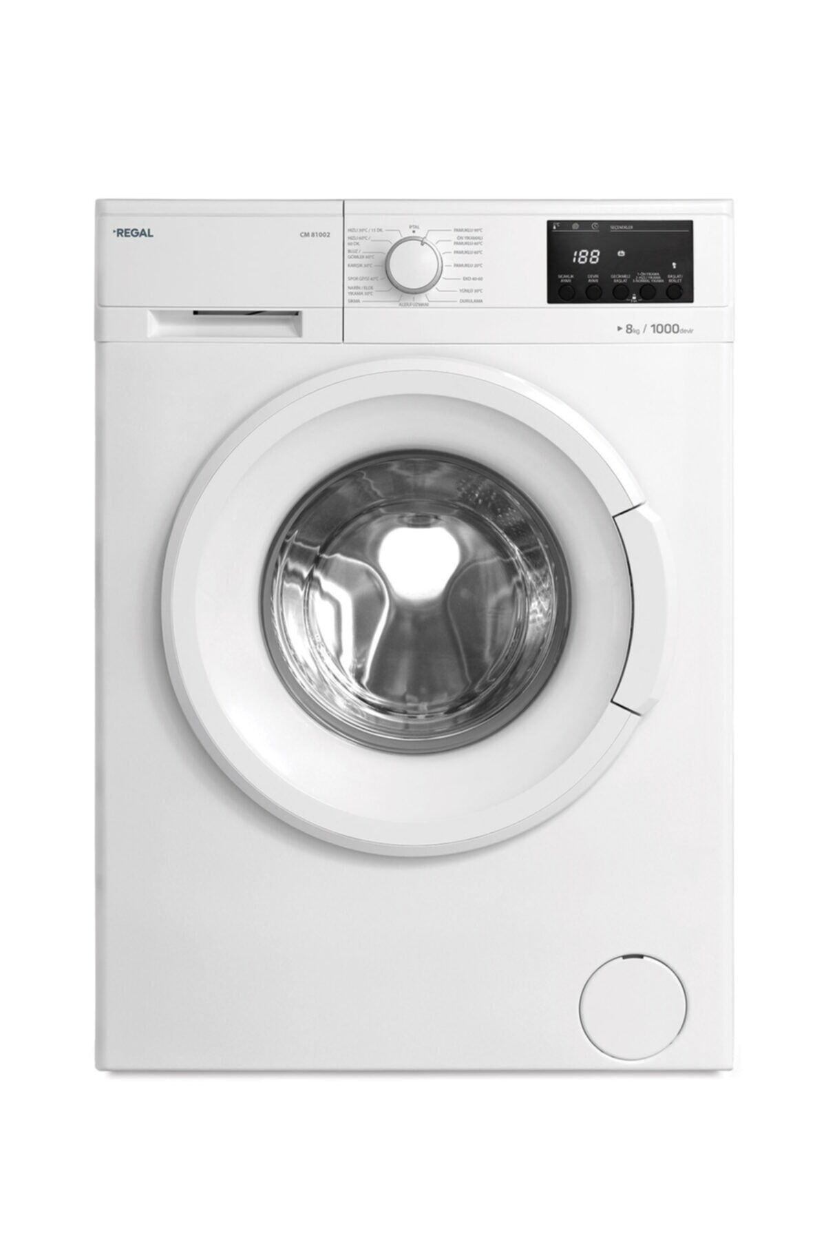 CM 81002 8 Kg 1000 Devir Çamaşır Makinesi Beyaz