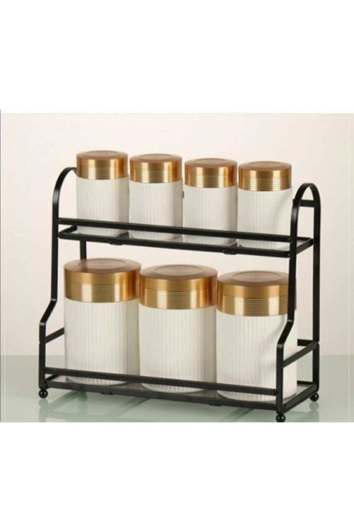 Spezıa Collection 7 Parça Porselen Baharat Takımı Fma213290