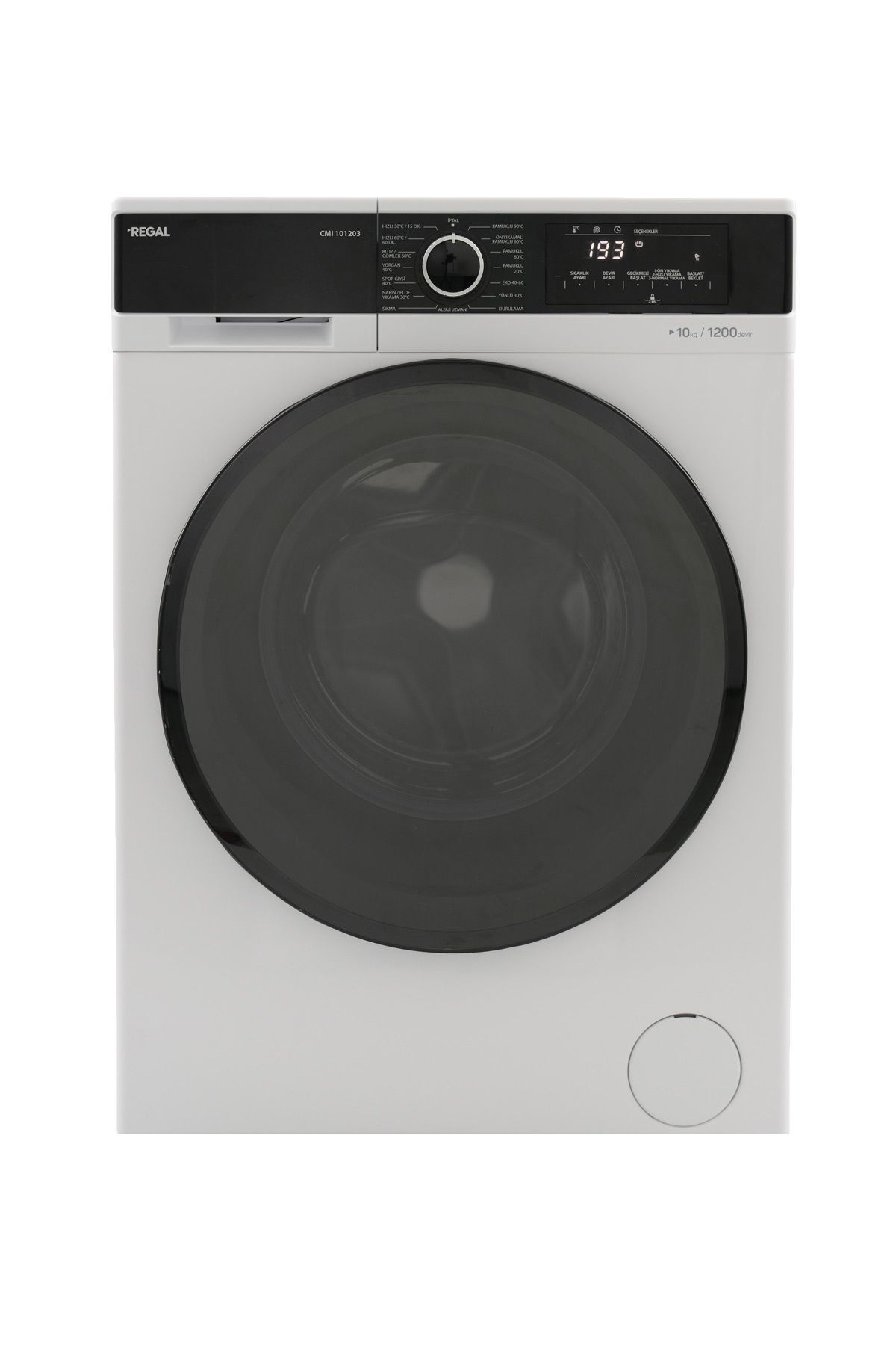 CMI 101203 1200 Devir 10 kg Çamaşır Makinesi Beyaz