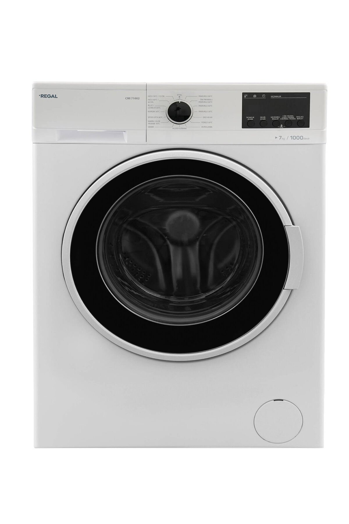 CMI 71002 1000 Devir 7 kg Çamaşır Makinesi Siyah