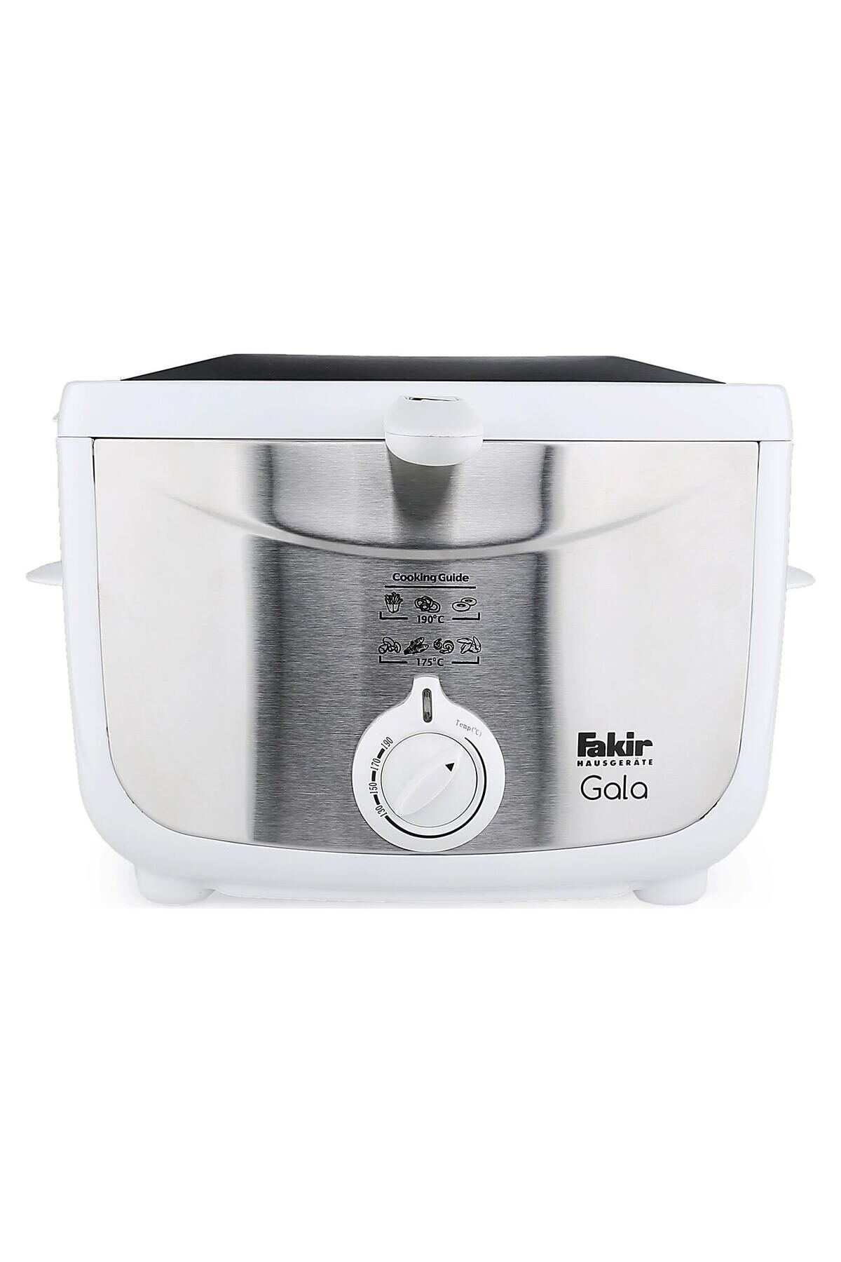 Gala Paslanmaz Çelik Fritoz Beyaz