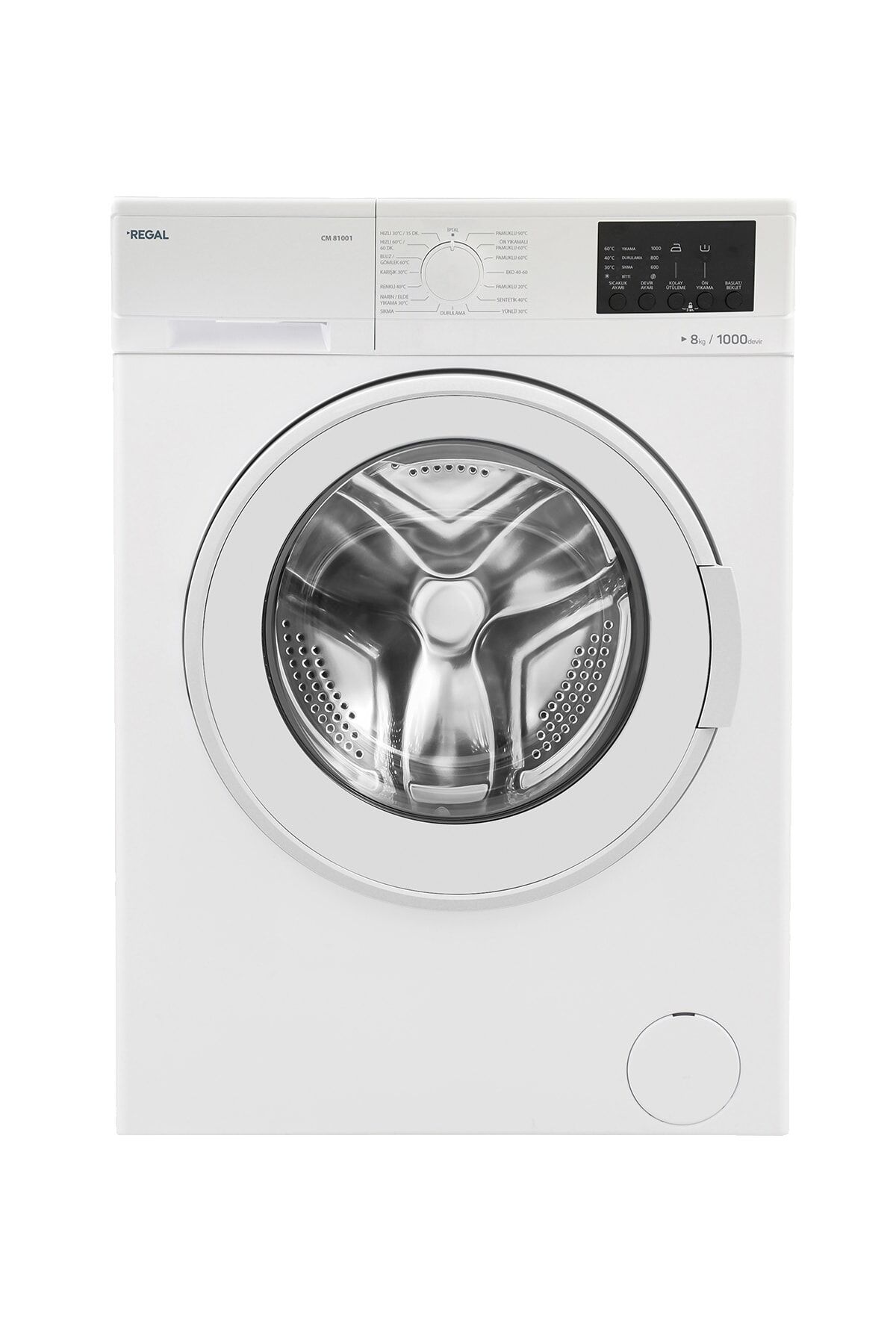 Cm 81001 8 Kg 1000 Devir Çamaşır Makinesi Beyaz