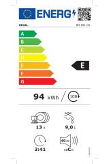 Bm 501 Cs Camlı Bulaşık Makinesi Siyah