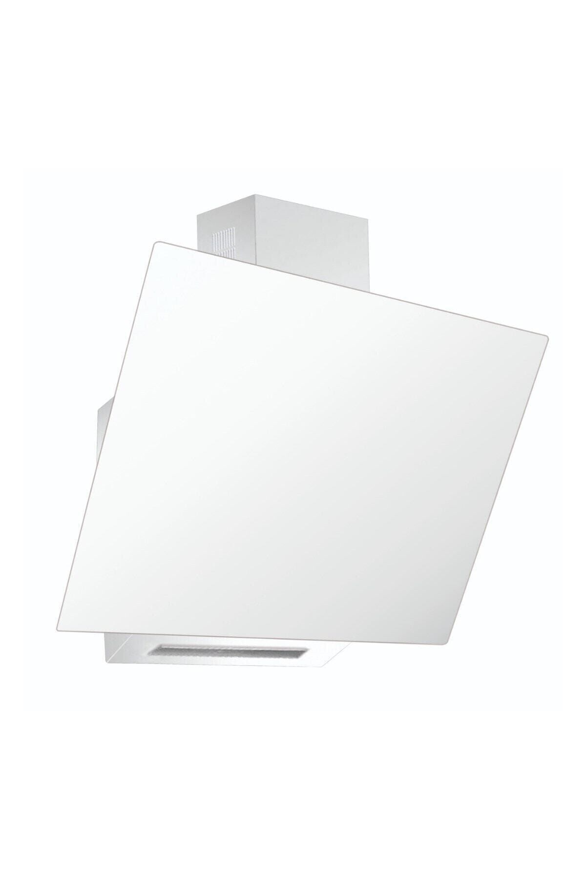 Da6-833 Beyaz Cam Davlumbaz