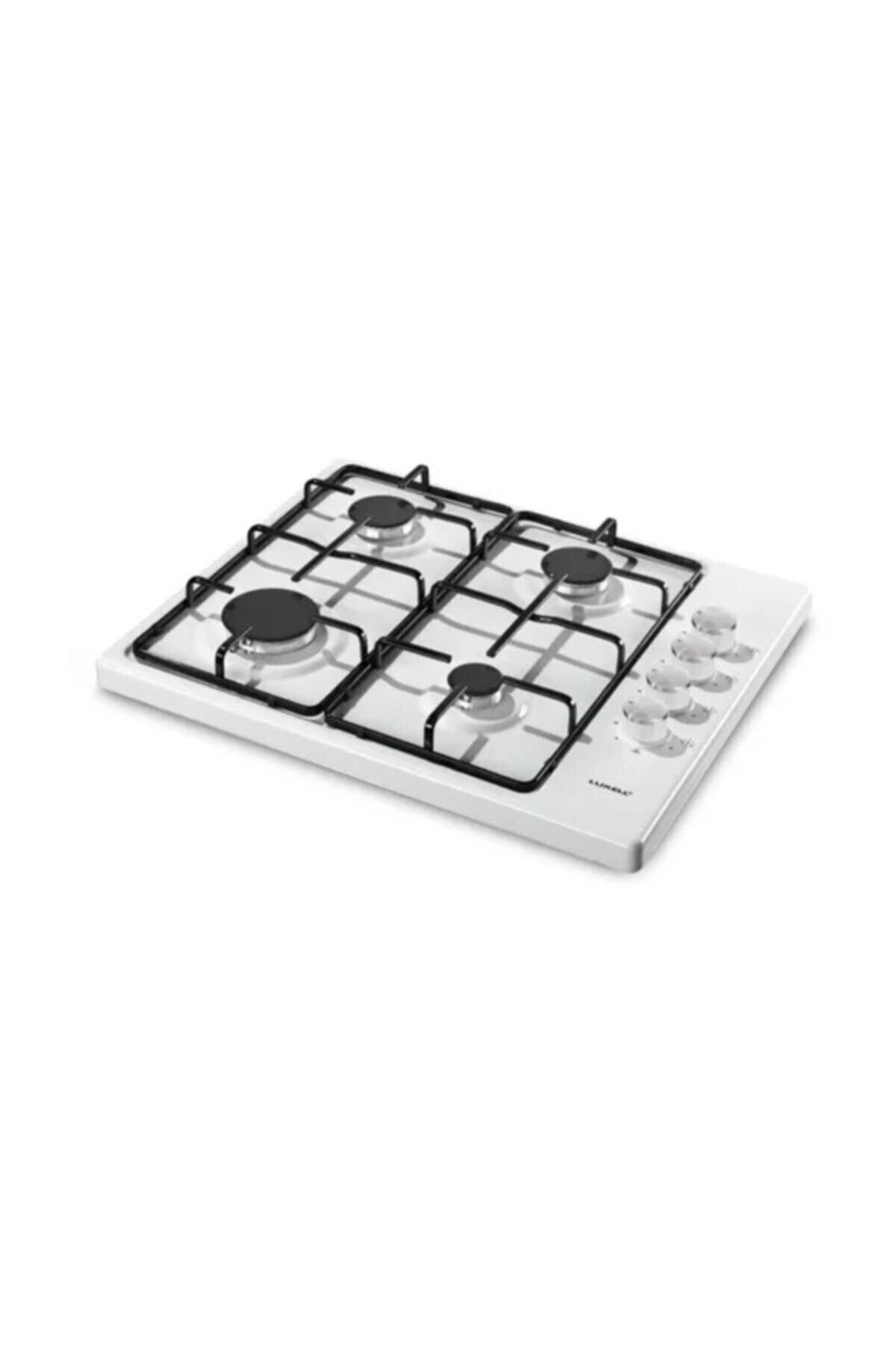 420 F Beyaz Doğalgazlı Set Üstü Ocak