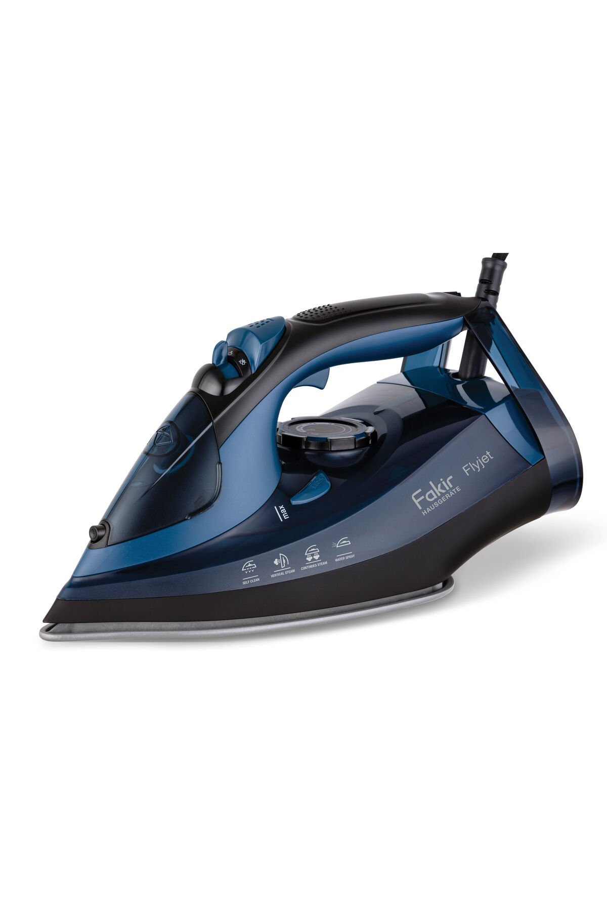 Flyjet Buharlı Ütü  Mavi - Siyah