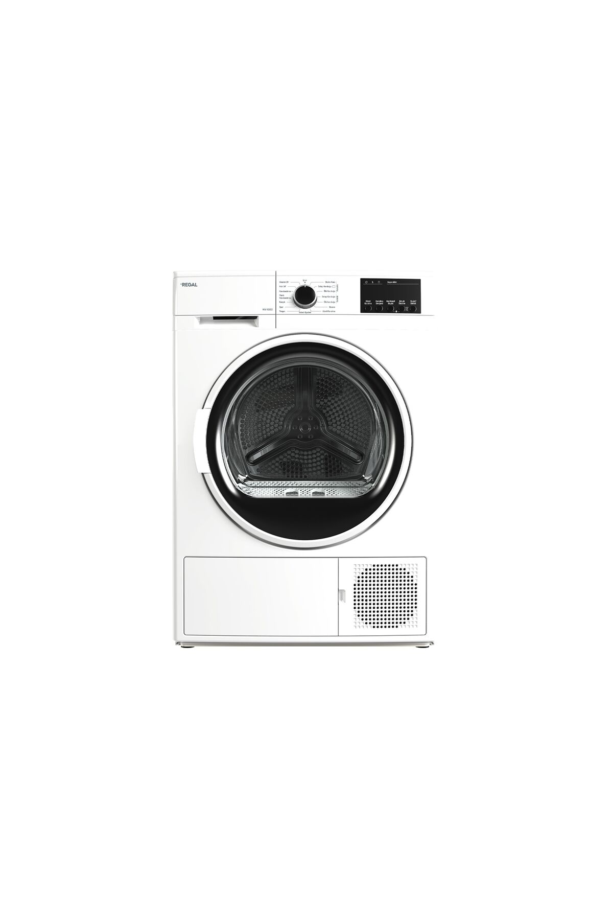 Km 8202 Isı Pompalı 8 Kg Kurutma Makinesi Beyaz