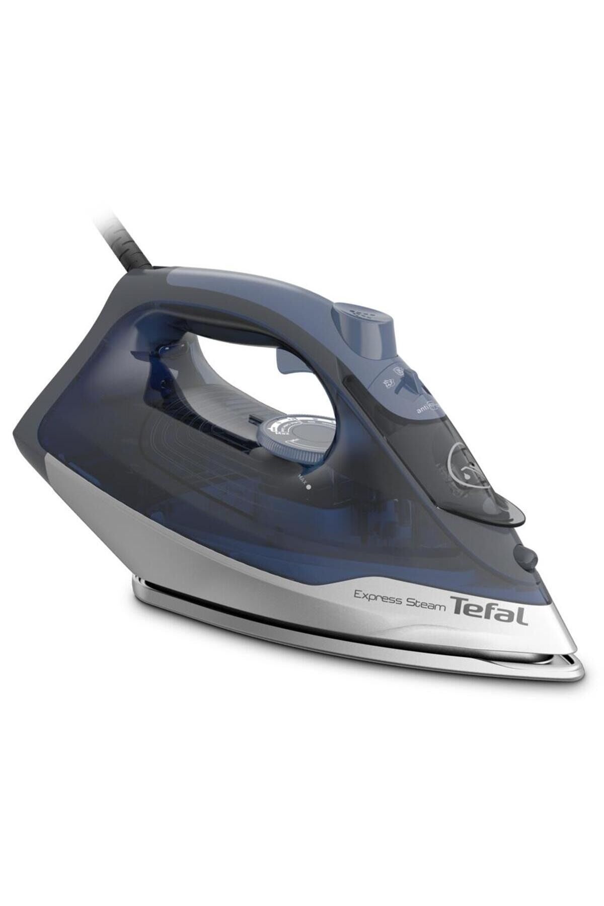 FV2868 Express Steam Max 45 gr Sürekli ve 160 gr Şok Buharlı 2500 Watt Buharlı Ütü Gri