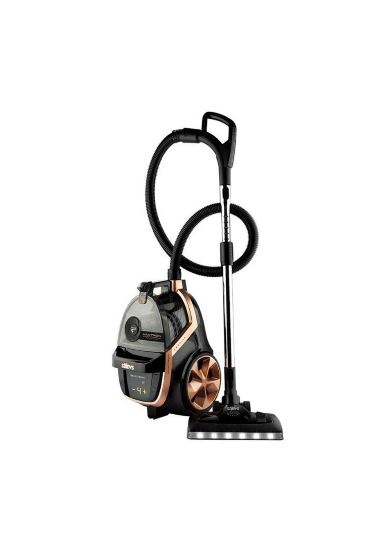 Maxtron Premium Torbasız Elektrikli Süpürge Siyah Rose