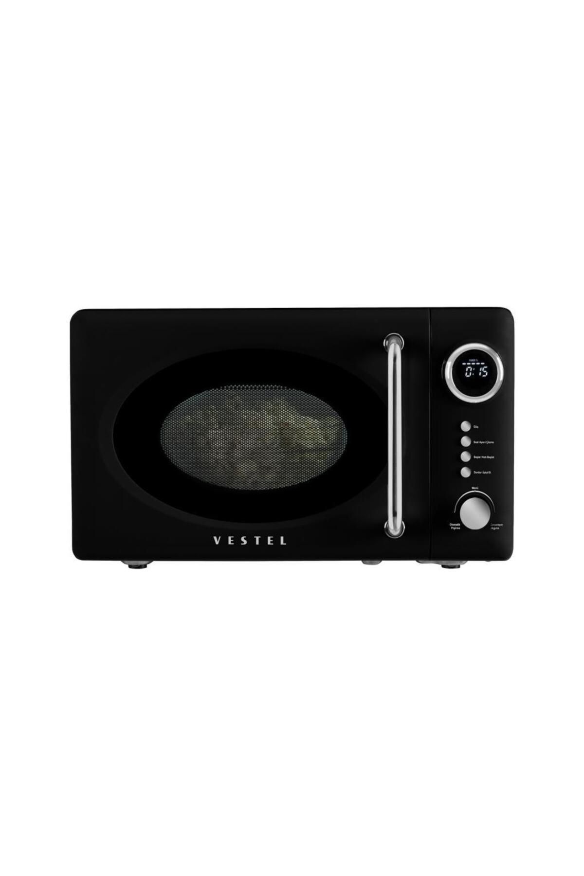 Md 20 Yd Retro Siyah 20 Lt Mikrodalga Fırın