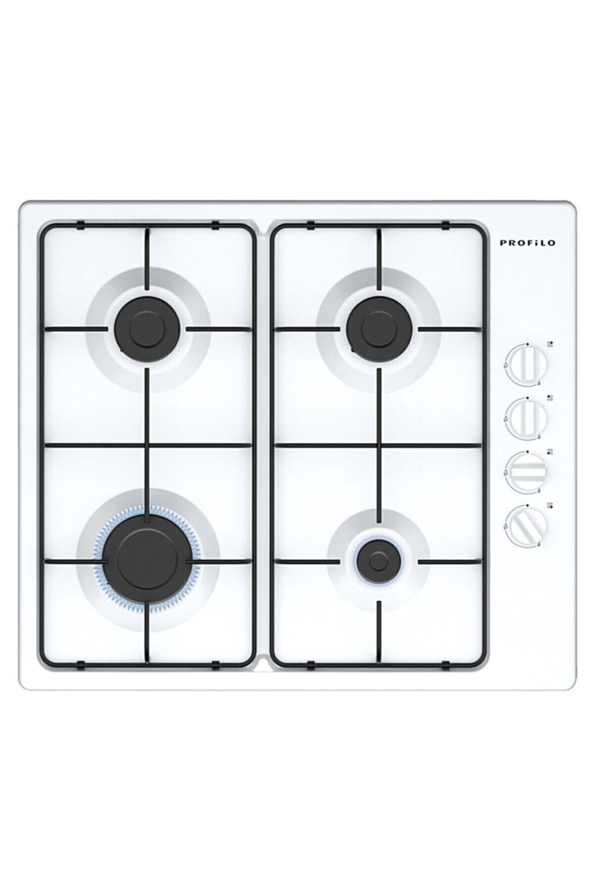 Ob36p2b82d Beyaz Emaye Ankastre Ocak