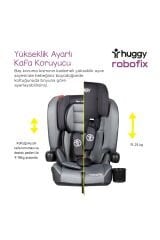 Mavi Robofix 9-36 Kg Isofixli Katlanabilir Oto Koltuğu