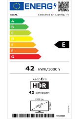 43R654FA9 43'' 109 Ekran Uydu Alıcılı Full HD Smart LED TV