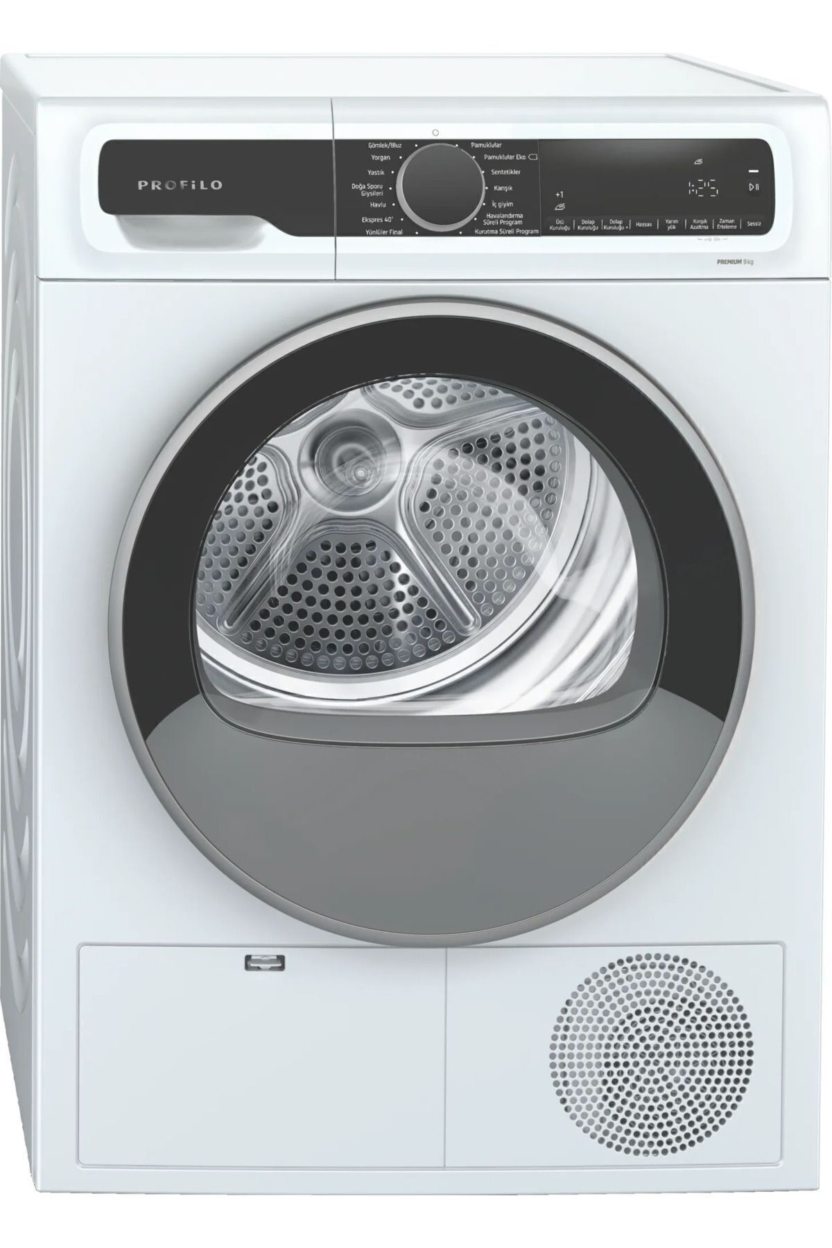 Km9610ctr Kurutma Makinesi 9 Kg Isı Pompalı A Beyaz
