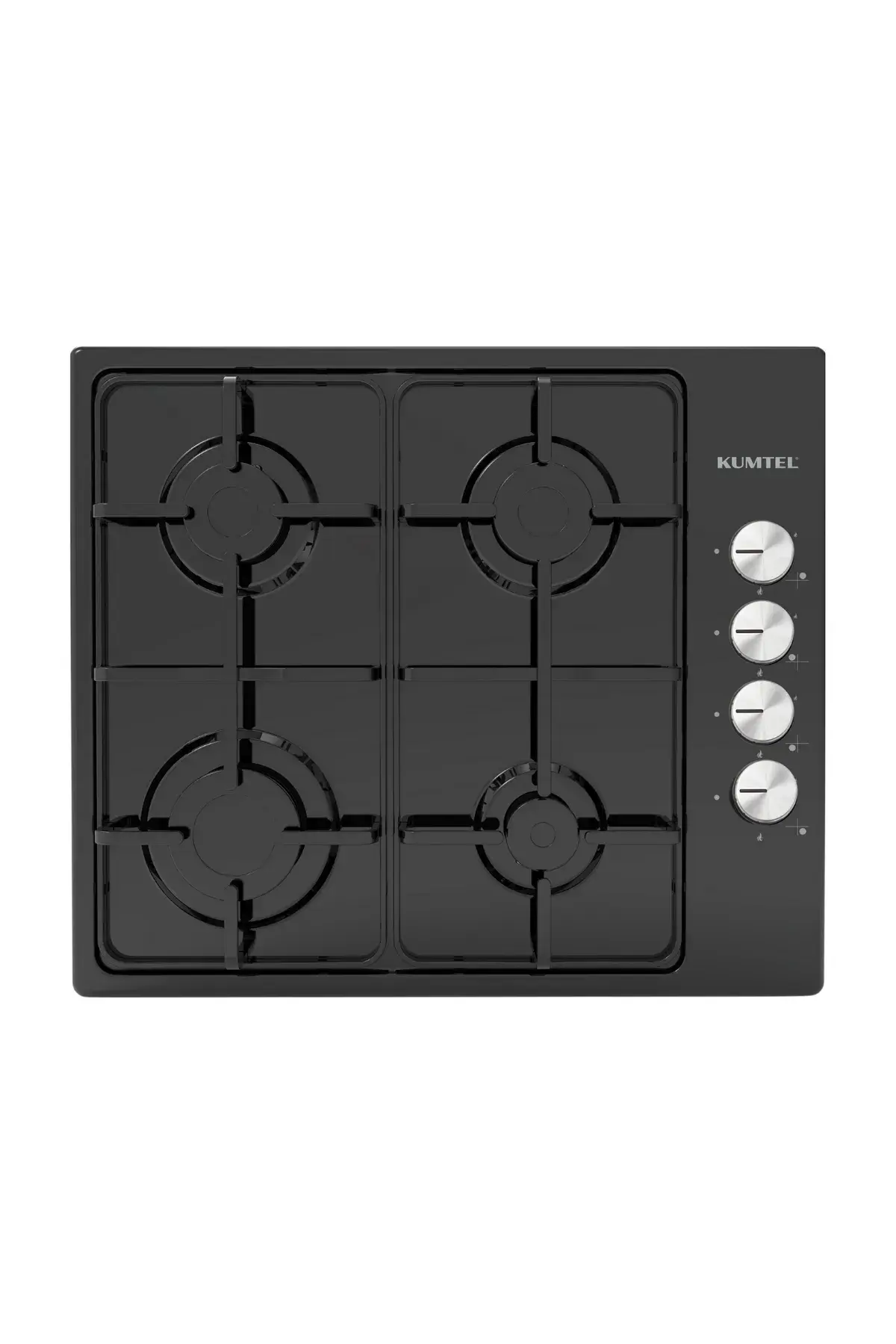 KO 420F Doğalgazlı Set Üstü Ocak - Inox Siyah