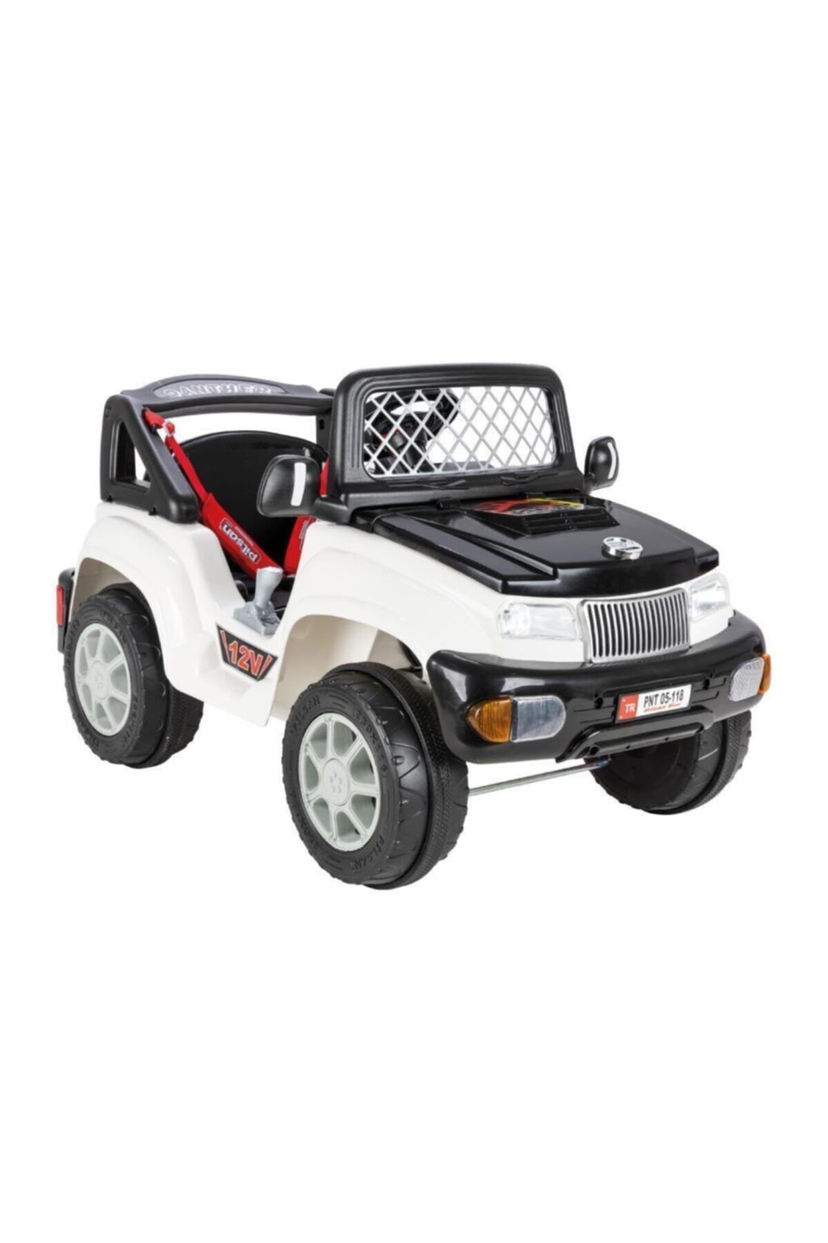 Pilsan 05-118 Panther 12v Uzaktan Kumandalı Akülü Araba Beyaz Panter