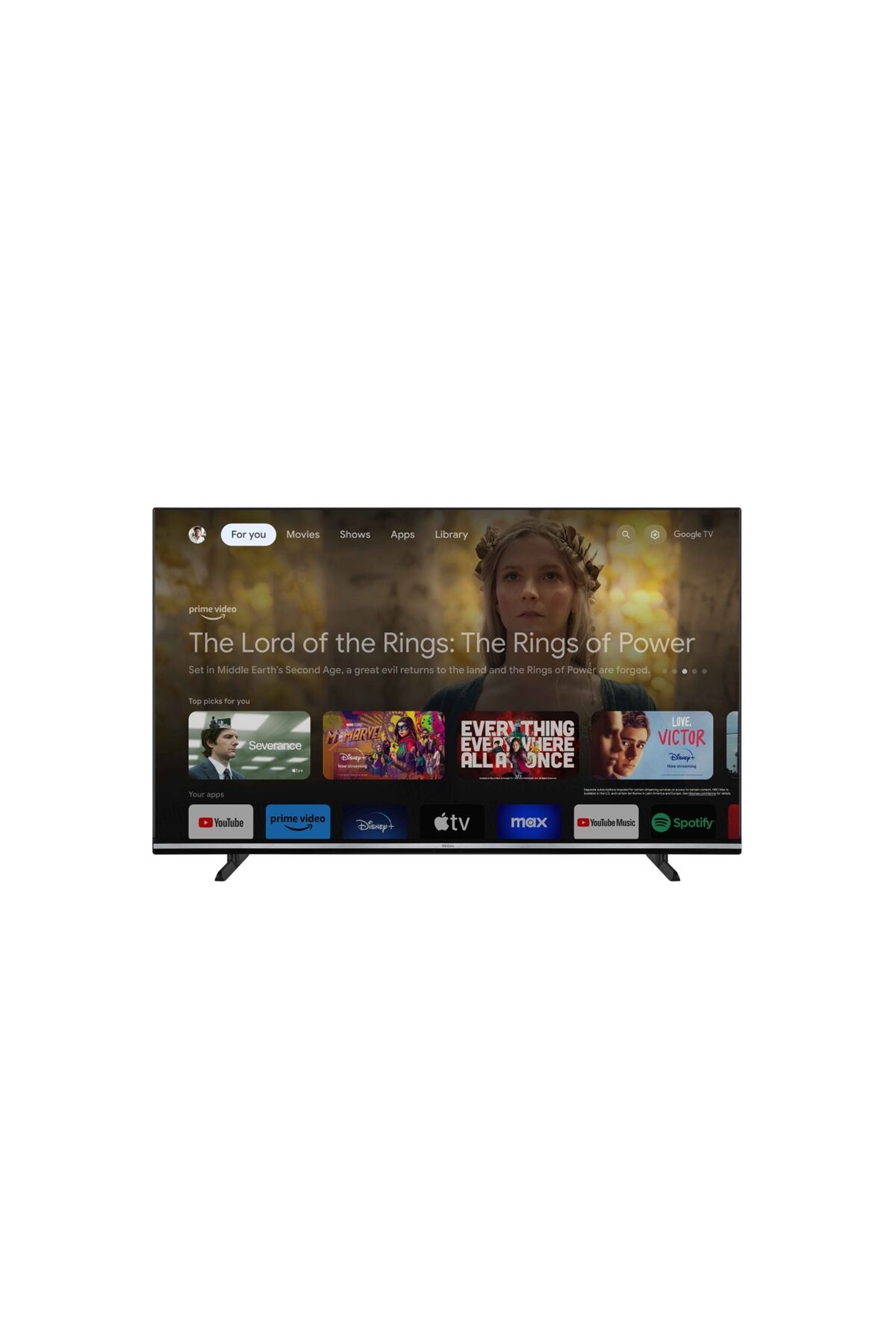 65R71UG01 65'' 164 Ekran Smart 4K Google TV Siyah