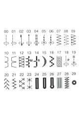 Beyaz 2030dc Elektronik Dikiş Piko Makinesi Nocolor-E5F6509A