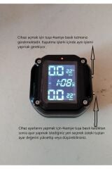 Motosiklet Lastik Basınç Isı Kontrol Göstergesi