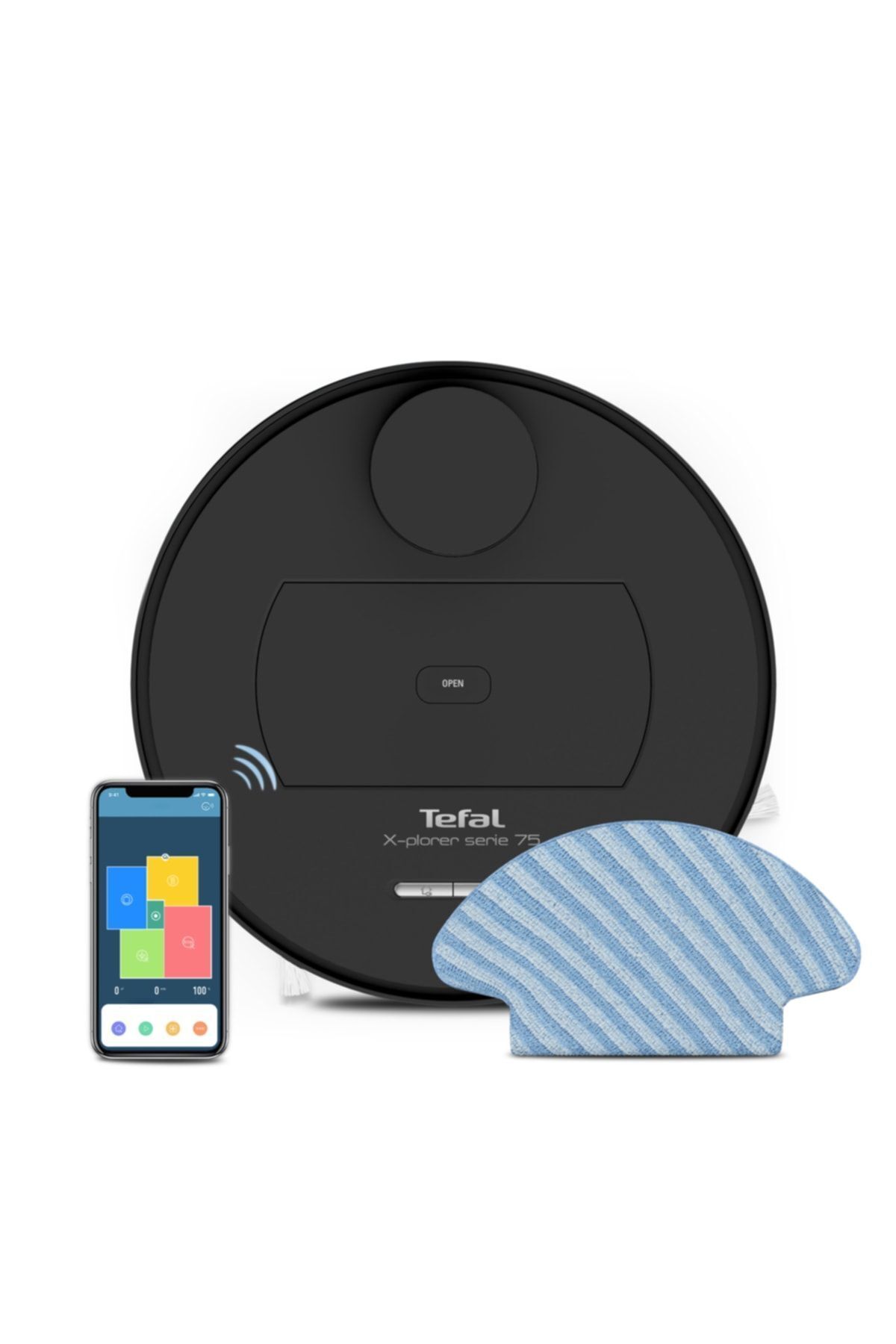 Rg7675 X-plorer Serie 75 Mop Özellikli Akıllı Robot Süpürge