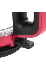 Biçay Glass Cam Çaycı Vişne Sıh30552 Kırmızı