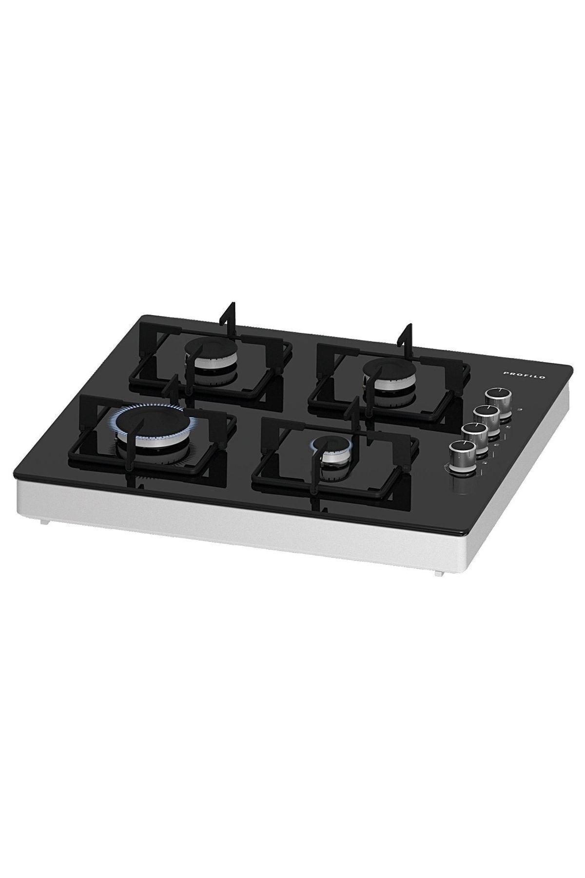 Oo30p6o12d Siyah Set Üstü Gazlı Ocak Siyah